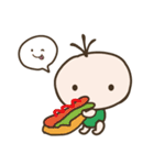 ゆるもちミルクベビーキャラ（個別スタンプ：12）