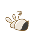 黒パンツのうさぎ（個別スタンプ：20）