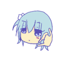 青ちゃん（個別スタンプ：34）