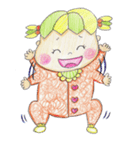 かわいい赤ちゃんスタンプ（個別スタンプ：2）