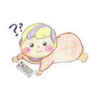 かわいい赤ちゃんスタンプ（個別スタンプ：34）