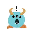 フルリー、かわいいベイビーモンスター（個別スタンプ：13）