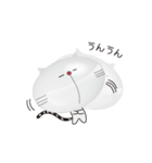 ぷっくり猫。（個別スタンプ：15）