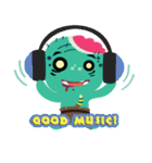 Nong Mik - the cute zombie - English（個別スタンプ：20）