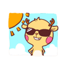 deer ＆ penguin（個別スタンプ：27）