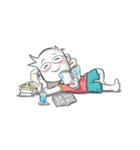 Layiji 's Simple Life.（個別スタンプ：35）