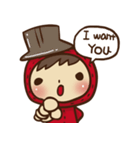 Boson in red（個別スタンプ：22）