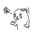 ネコ、頑張ってます！！（個別スタンプ：14）