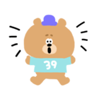 ほんわかくまの39くん（個別スタンプ：16）