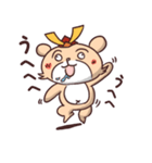 へっぽこ！たぬくま侍（個別スタンプ：21）