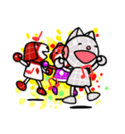メガネコ（個別スタンプ：9）