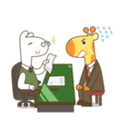 サラリーマンキリンのオフィスライフ（個別スタンプ：2）