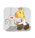 サラリーマンキリンのオフィスライフ（個別スタンプ：13）