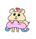 むちむちキンクマとぷりぷりクラゲ（個別スタンプ：1）