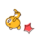 オレンジくまのパム（個別スタンプ：24）