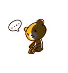 オレンジくまのパム（個別スタンプ：32）