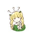Crescent school girls（個別スタンプ：21）