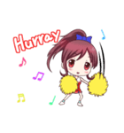 ミニ・チアガール・ダンシング（個別スタンプ：30）