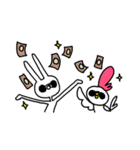 うさぎ生活～友情編～（個別スタンプ：18）