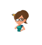 Tini the Pretty Librarian（個別スタンプ：8）