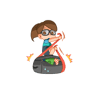Tini the Pretty Librarian（個別スタンプ：13）
