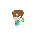 Tini the Pretty Librarian（個別スタンプ：18）