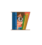 Tini the Pretty Librarian（個別スタンプ：32）