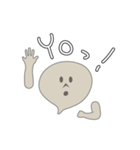 ラッパーおばけ（個別スタンプ：21）