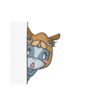 憧れるロバ（個別スタンプ：14）