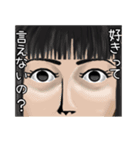 常に、真顔です。（個別スタンプ：25）