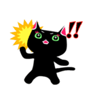 くろねこつくね（個別スタンプ：18）