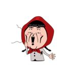 Little girl in Riding Hood（個別スタンプ：39）
