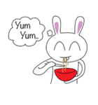 Crazy stupid Rabbit.. ;P（個別スタンプ：22）