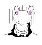 Crazy stupid Rabbit.. ;P（個別スタンプ：26）
