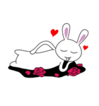 Crazy stupid Rabbit.. ;P（個別スタンプ：28）