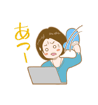 デザイナー女子（個別スタンプ：16）