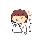 柔道女子（個別スタンプ：19）