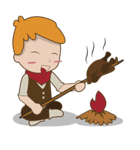 チャーミングなカウボーイのビル（個別スタンプ：22）