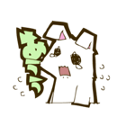 しろうさぎ。（個別スタンプ：26）