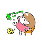 ペタん子ちゃん（日本語 version）（個別スタンプ：18）