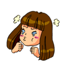 涙のユミちゃん（個別スタンプ：21）