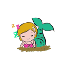 コスプレ女子（個別スタンプ：6）
