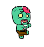 Nong Mik - the cute zombie - and friends（個別スタンプ：1）