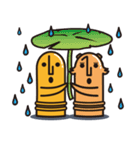 朴訥瓦偶君2（個別スタンプ：13）