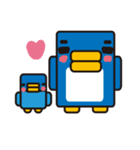四角いペンギン（個別スタンプ：39）
