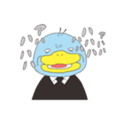 出来るアイツと、駄目なオレ（個別スタンプ：33）