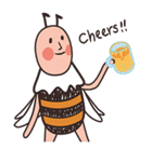 Little bee - BiBi（個別スタンプ：8）