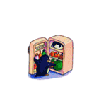 アマンダ ＆ ポール スタンプ（個別スタンプ：38）