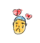 子供のアート かわいい（個別スタンプ：21）