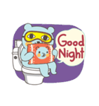BlueDumb Poo Time [EN]（個別スタンプ：3）